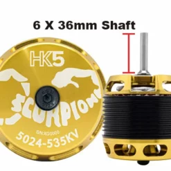 Scorpion HK5-5024-535KV (6 X 36mm Shaft)