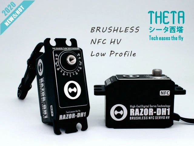 THETA RAZOR-DH1 NFC HV Low-Profile Brushless Servo 3 THETA RAZOR-DH1 NFC HV Low-Profile Brushless Servo