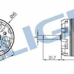 Align 520MX Brushless Motor (1600KV/3527) -ALIGN Sales Store align align 520mx brushless motor 1600kv 3527 28636672098381
