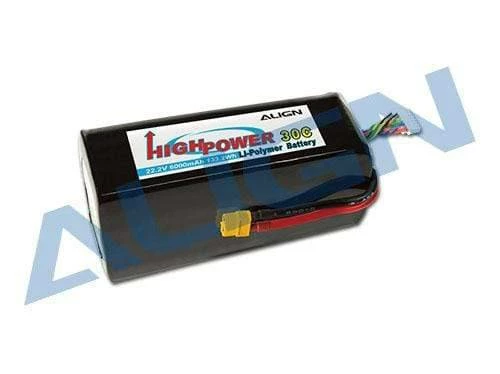 Align 6S1P 22.2V 6000mAh/30C 3 Align 6S1P 22.2V 6000mAh/30C