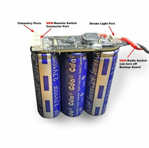 XGuard Plus C100 V2 Power Backup System 100F W/Telemetry, Alarm, Remote Off & Radio Switch Ports