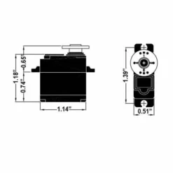 Hitec Micro Heli Tail Rotor Servo HSG-5084MG -ALIGN Sales Store helidirect hitec micro heli tail rotor servo hsg 5084mg 28636939518029