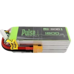 PULSE 1800mah 50C 22.2V 6S LiPo Battery - XT60 Connector