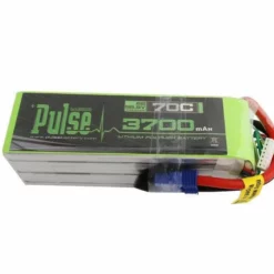 PULSE 3700mah 70C 22.2V 6S LiPo Battery - EC5 Connector
