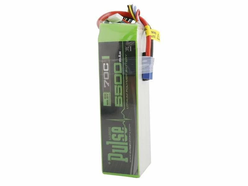 PULSE 5500mah 70C 22.2V 6S LiPo Battery - EC5 Connector 4 PULSE 5500mah 70C 22.2V 6S LiPo Battery - EC5 Connector - Image 2