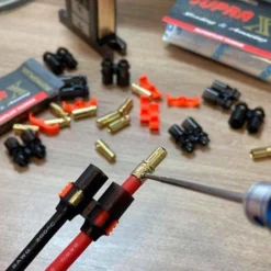 RCPROPLUS D6 6mm Solder-less Supra X Connector (8M-8F) (8AWG) -ALIGN Sales Store rcproplus rcproplus d6 6mm solder less supra x connector 8m 8f 8awg 28636987555917