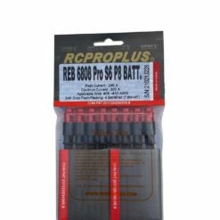 RCPROPLUS Pro-S6 Supra X 2 Color Single Square Holder 6mm For Battery (8M-8F)