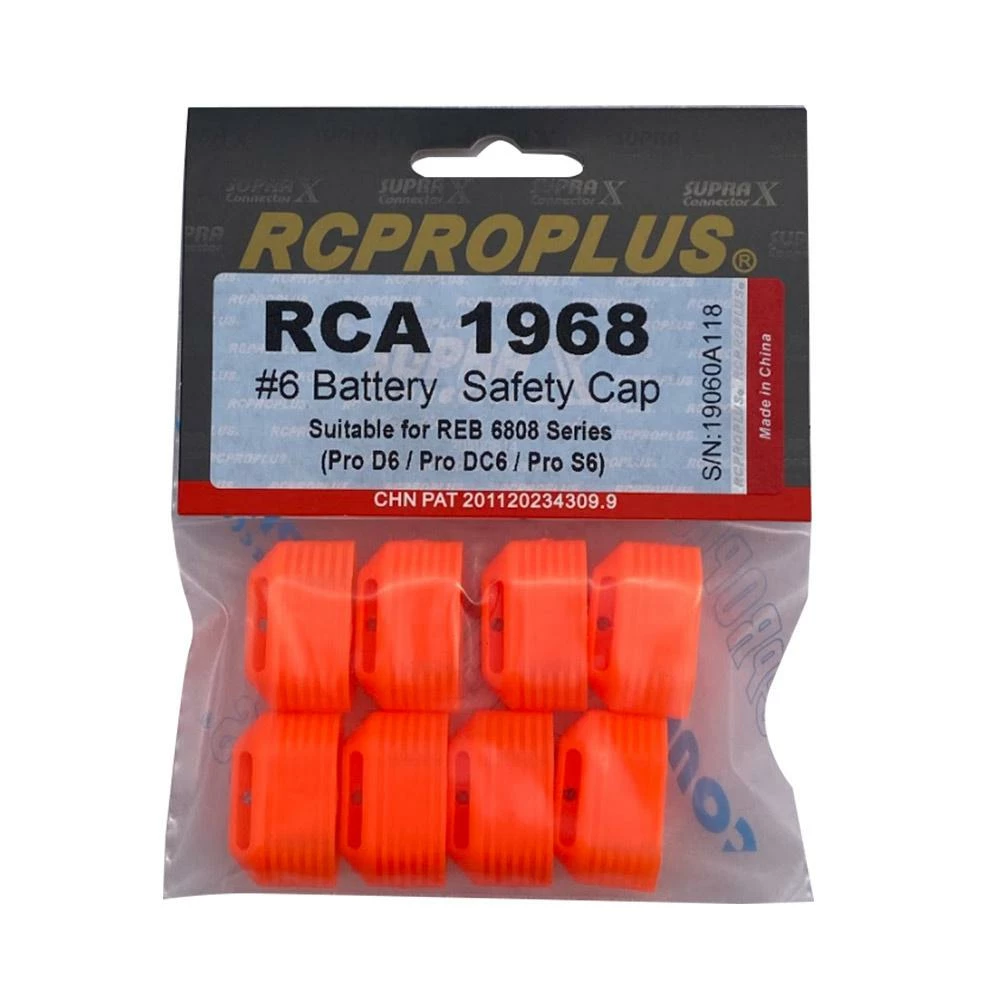 RCPROPLUS Supra X Battery Safety Cap For REB 6808 Pro D6/S6/DC6 3 RCPROPLUS Supra X Battery Safety Cap For REB 6808 Pro D6/S6/DC6