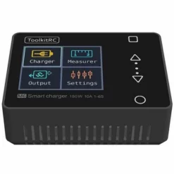 ToolkitRC M6 V2 150W 10A Charger - Cell Checker - Servo Tester - Black