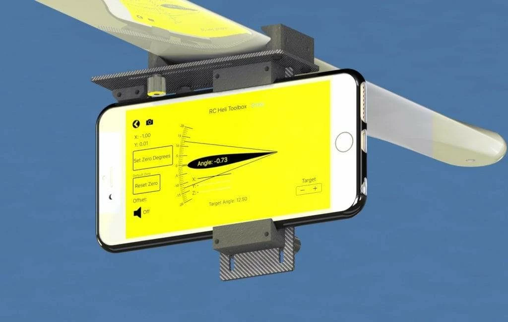 Ultra-High Precision Carbon Fiber Pitch Gauge Phone Holder 5 Ultra-High Precision Carbon Fiber Pitch Gauge Phone Holder - Image 3